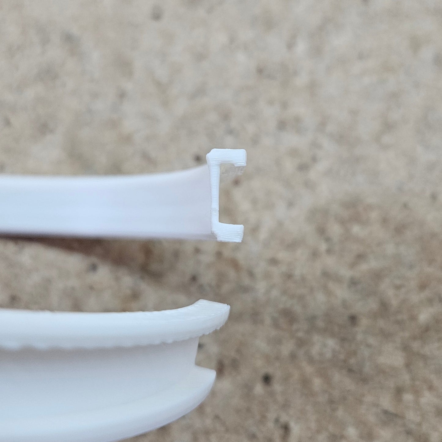 Subaru Brumby L series center cap retaining ring.