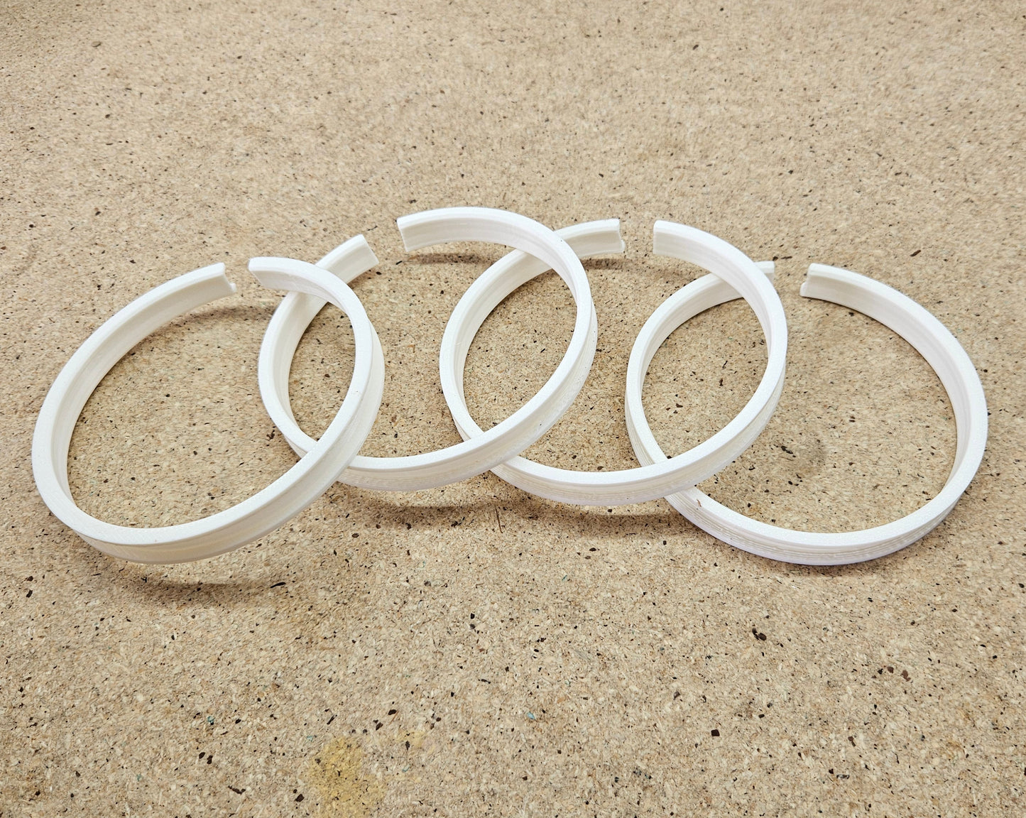 Subaru Brumby L series center cap retaining ring.
