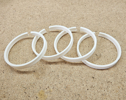 Subaru Brumby L series center cap retaining ring.
